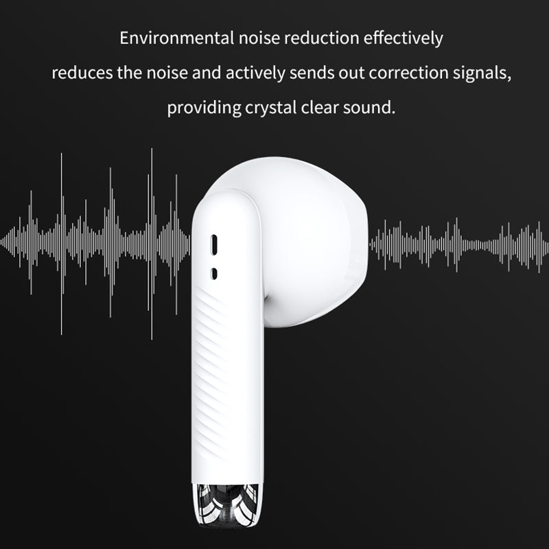 ROCK EB300 Wireless Bluetooth Earphones Ergonomic Design TWS Sports Running Headset with 320mAh Charging Case ROCK EB300 Wireless Bluetooth Earphones Ergonomic Design TWS Sports Running Headset with 320mAh Charging Case